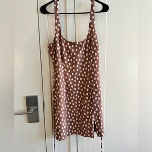 Abercrombie & Fitch mini tie back dress